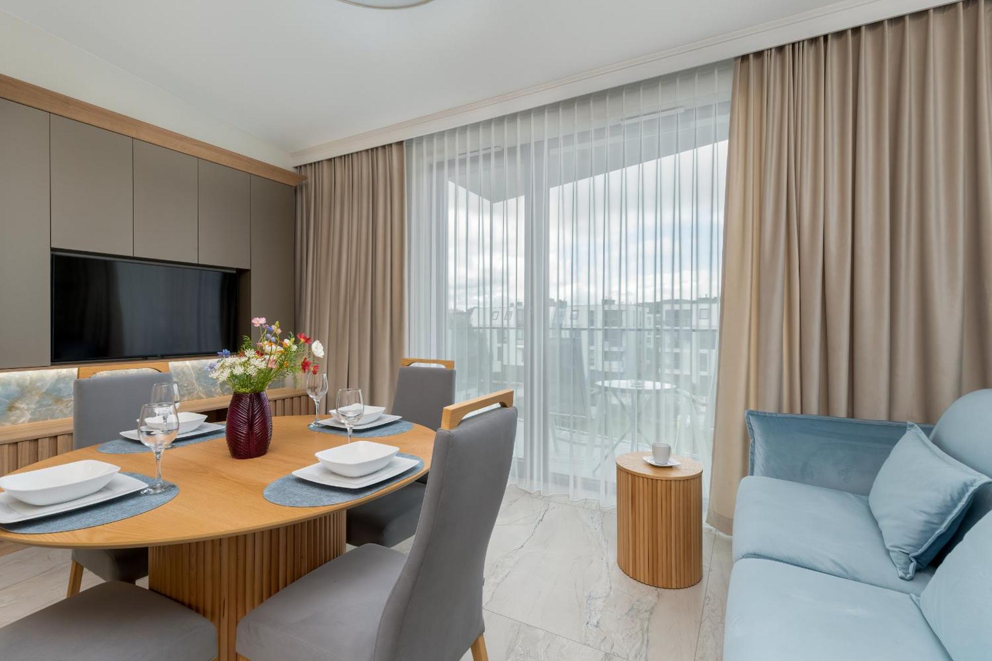 Elegancki Apartament W Sopocie Z Parkingiem I Klimatyzacja Blisko Plazy By Rent Like Home Sopot Eksteriør billede
